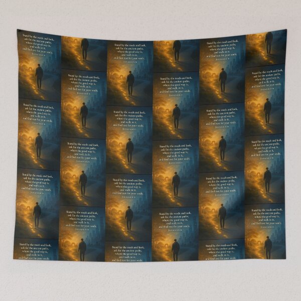 Item preview, Jeremiah 6:16 designed and sold by RiverandRain.