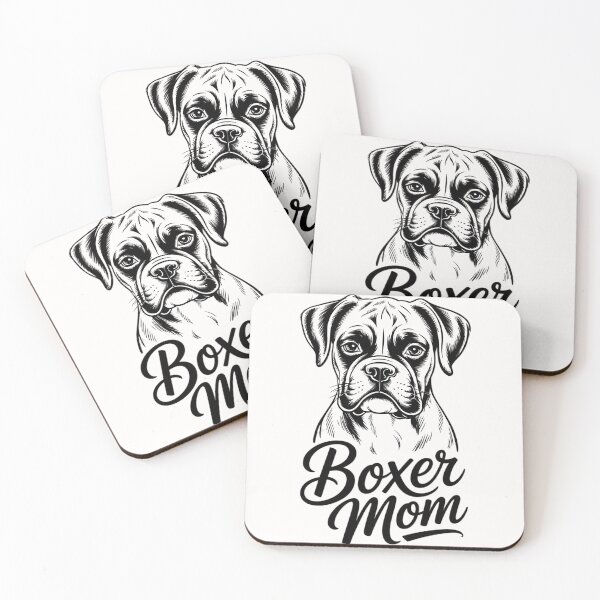 Item preview, BOXER MOM DOG FACE   - DOG LOVERS BOXER MOM GIFT designed and sold by OlafLica.