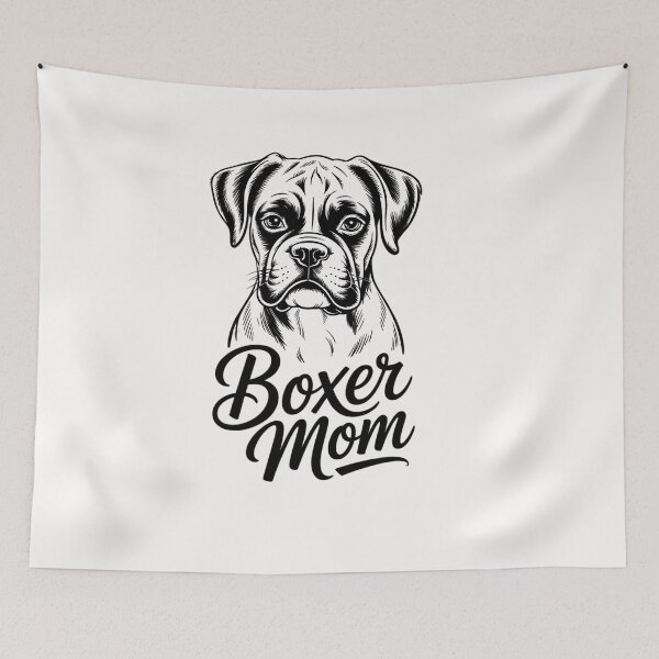 Item preview, BOXER MOM DOG FACE   - DOG LOVERS BOXER MOM GIFT designed and sold by OlafLica.