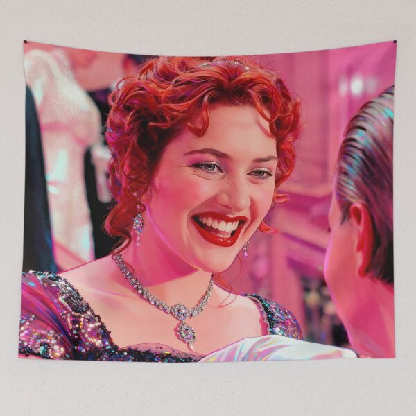 Item preview, Pop Art Rose (PINK) - Rose DeWitt Bukater from the iconic film Titanic designed and sold by CleverCulture.