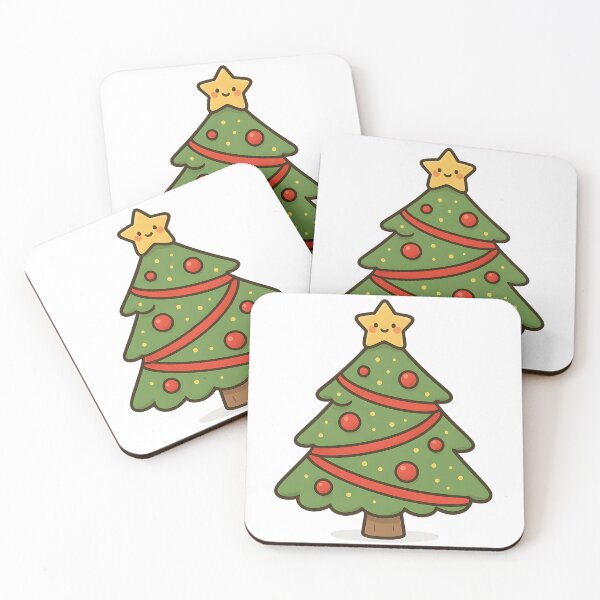 Item preview, Cute Christmas Tree with Star Topper designed and sold by SassyArtistry.