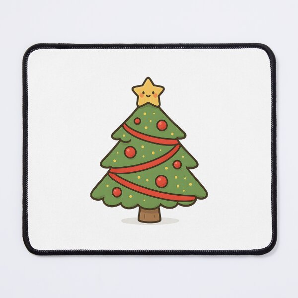 Item preview, Cute Christmas Tree with Star Topper designed and sold by SassyArtistry.