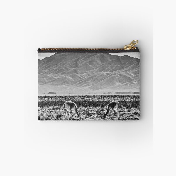 Item preview, Vicuñas, black and white photo designed and sold by Keltoi-art.