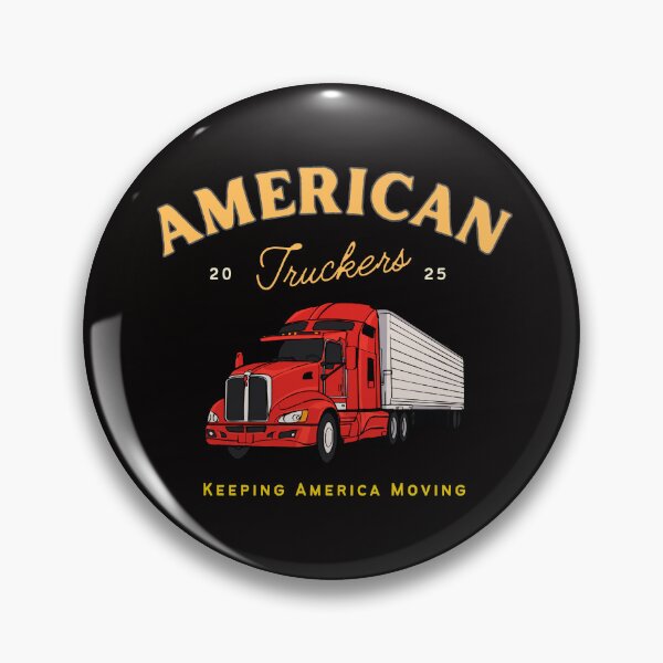Item preview, American Truckers, Keeping America Moving designed and sold by Kevin Michael McCall.
