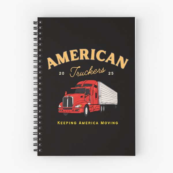 Item preview, American Truckers, Keeping America Moving designed and sold by Kevin Michael McCall.