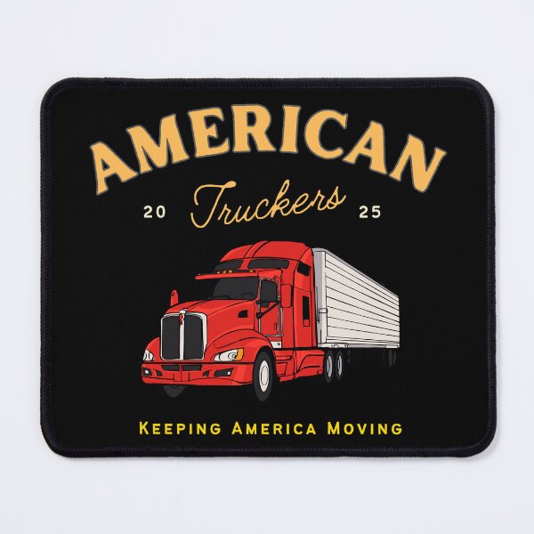 Item preview, American Truckers, Keeping America Moving designed and sold by Kevin Michael McCall.