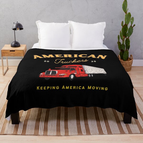 Item preview, American Truckers, Keeping America Moving designed and sold by Kevin Michael McCall.