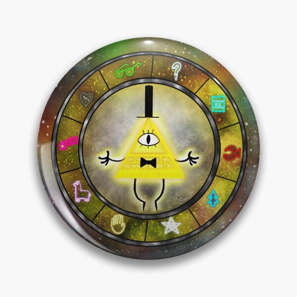 Item preview, Bill Cipher Zodiac Gravity Falls designed and sold by Zeons-Art.