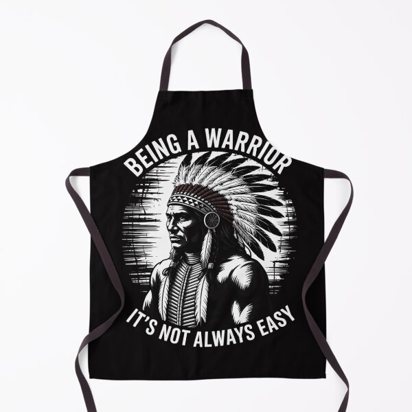 Item preview, Reservation Dogs Spirit Being a Warrior Not Easy designed and sold by OlafLica.