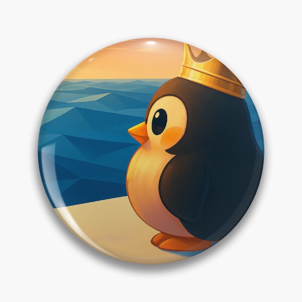 Item preview, King Penguin designed and sold by WilixWorks.