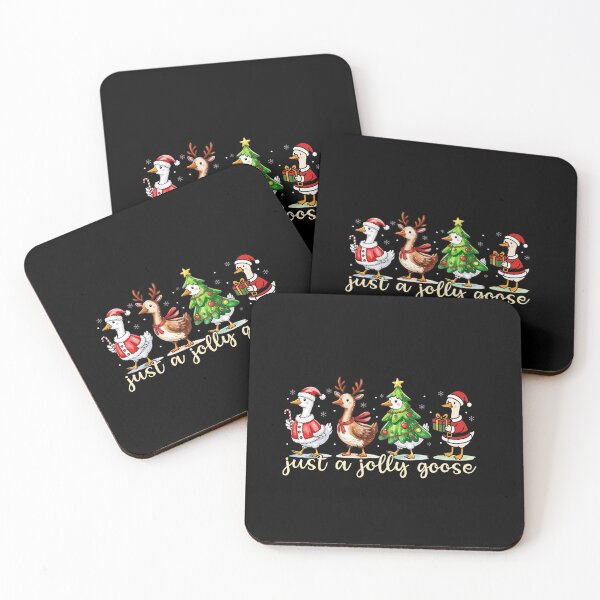 Item preview, Jolly Christmas Goose Parade Funny Holiday Design designed and sold by LarryMBrown.