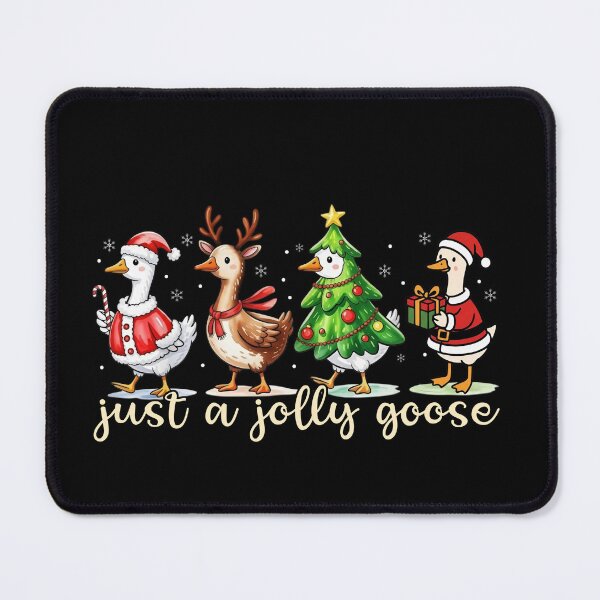 Item preview, Jolly Christmas Goose Parade Funny Holiday Design designed and sold by LarryMBrown.