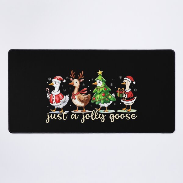 Item preview, Jolly Christmas Goose Parade Funny Holiday Design designed and sold by LarryMBrown.