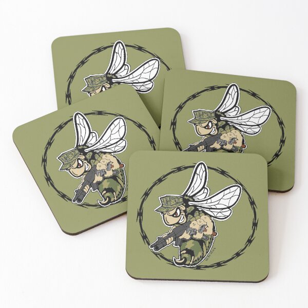 Item preview, Triplestack Bee designed and sold by gotucoveredart.