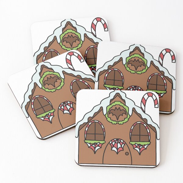 Item preview, Halloween Gingerbread House designed and sold by sleepyheadedbb.