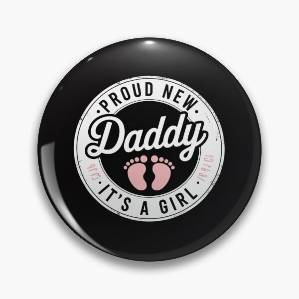 Item preview, Proud New Daddy It's A Girl Dad To Be Gifts 1st Time Father designed and sold by OlafLica.