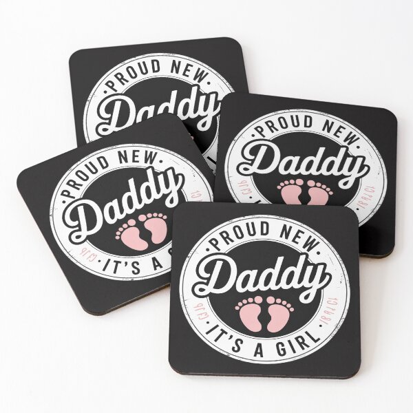 Item preview, Proud New Daddy It's A Girl Dad To Be Gifts 1st Time Father designed and sold by OlafLica.