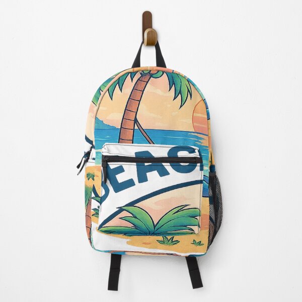 Item preview, Beach Bum – Anime Sunset Hammock Scene designed and sold by LeatherbeardArt.