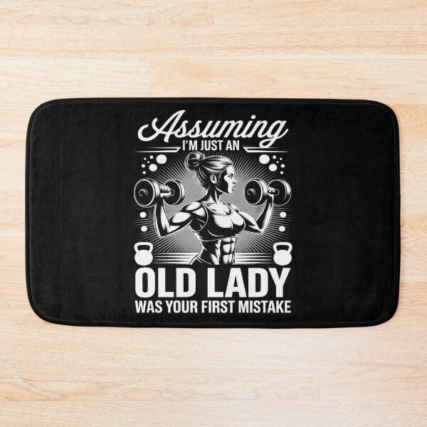 Item preview, Gym Lifting Weights Women Old Lady Workout Fitness designed and sold by ShelFisher.