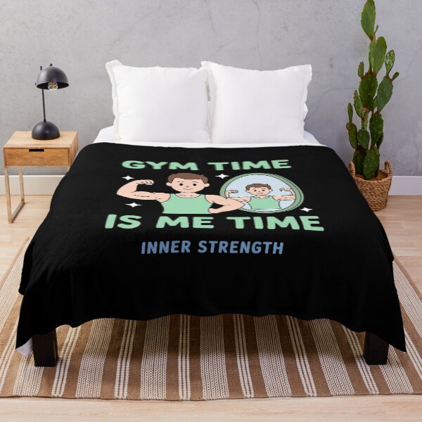 Item preview, Gym Time is Me Time Mirror Gradient Fitness designed and sold by ShelFisher.