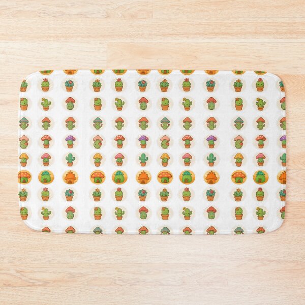 Item preview, Deserticos Mushroom Cactus Setalinos de Setalia designed and sold by TexturaPura.