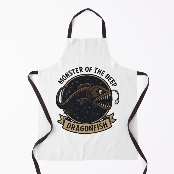 Item preview, Monster of the Deep Dragonfish Illustration designed and sold by WildlifeInc.