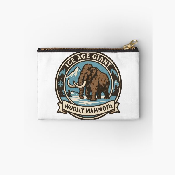 Item preview, Ice Age Giant Woolly Mammoth Prehistoric Animal Design designed and sold by WildlifeInc.