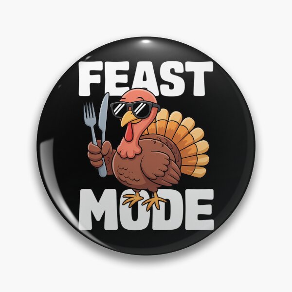 Item preview, Funny Thanksgiving Turkey Feast Mode Fall designed and sold by Bandikonsalez.