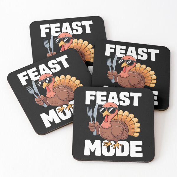 Item preview, Funny Thanksgiving Turkey Feast Mode Fall designed and sold by Bandikonsalez.