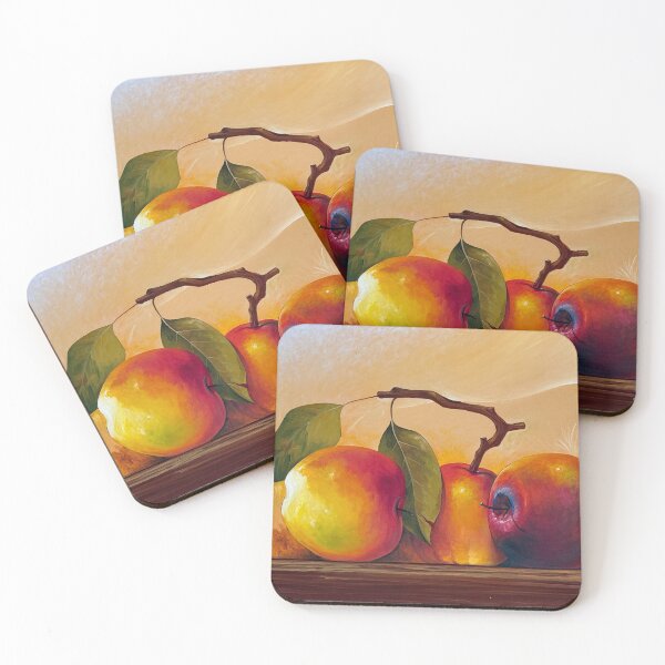 Item preview, Three Honey Crisp Apples…Canvas Art designed and sold by MerryFamily.