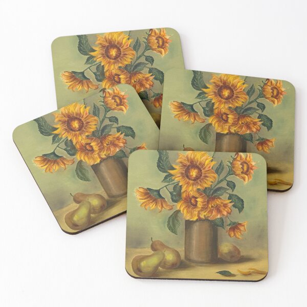 Item preview, Serene Sunflowers and Pears…Canvas Art designed and sold by MerryFamily.