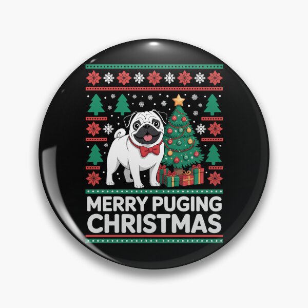 Item preview, Cute French Bulldog Frenchie Dog Christmas Merry X-mas designed and sold by Bandikonsalez.