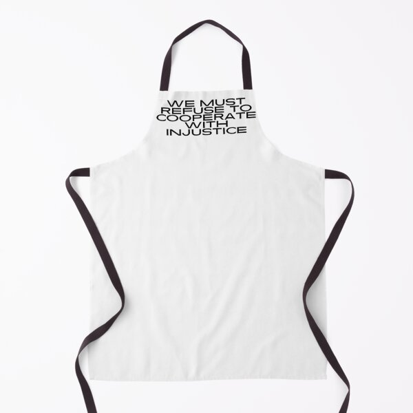 Item preview, We MUST Refuse To Cooperate With Injustice bold font designed and sold by 2CRE8IVE4925.
