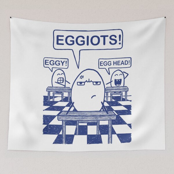 Item preview, Funny Egg Pun designed and sold by ArtNoveltee.