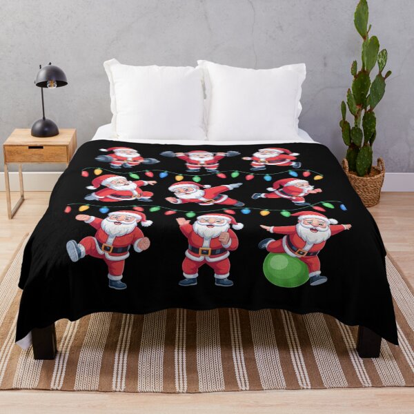 Item preview, Santa Fitness Collection Gym Workout Weightlifting Christmas designed and sold by Bandikonsalez.