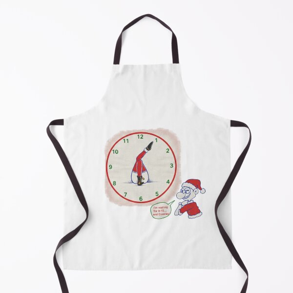 Item preview, Waiting for 9:15… and Cookies! – Funny Retro Santa Christmas Humor Shirt designed and sold by chuxiedesign.