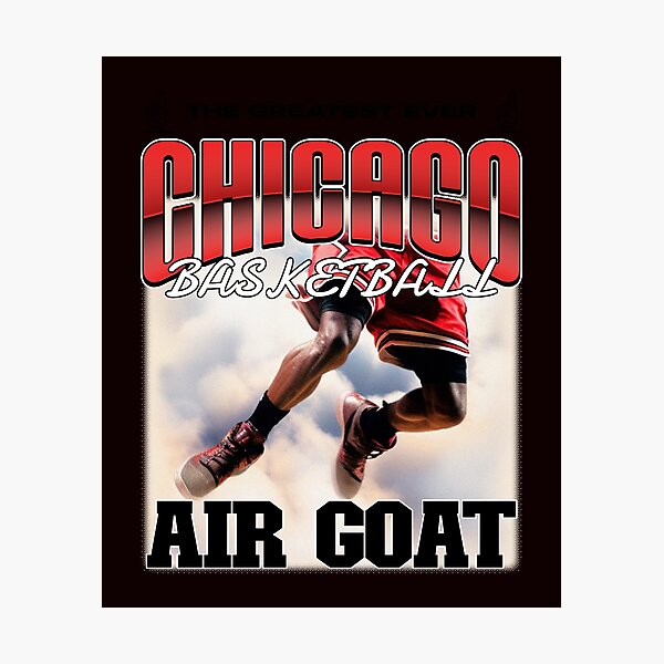 Item preview, CHICAGO BASKET BALL - AIR GOAT designed and sold by SportsforMuscle.