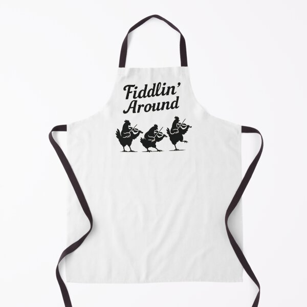 Item preview, Fiddlin’ Around Funny Chicken Band Music Design (Barnyard Band Collection) designed and sold by TeesOnRosebud.