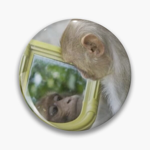 Item preview, monkey in the mirror  designed and sold by monkey zone.