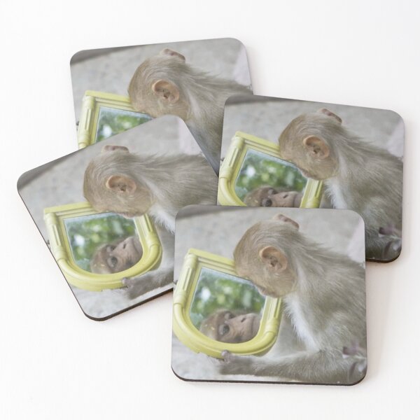 Item preview, monkey in the mirror  designed and sold by monkey zone.