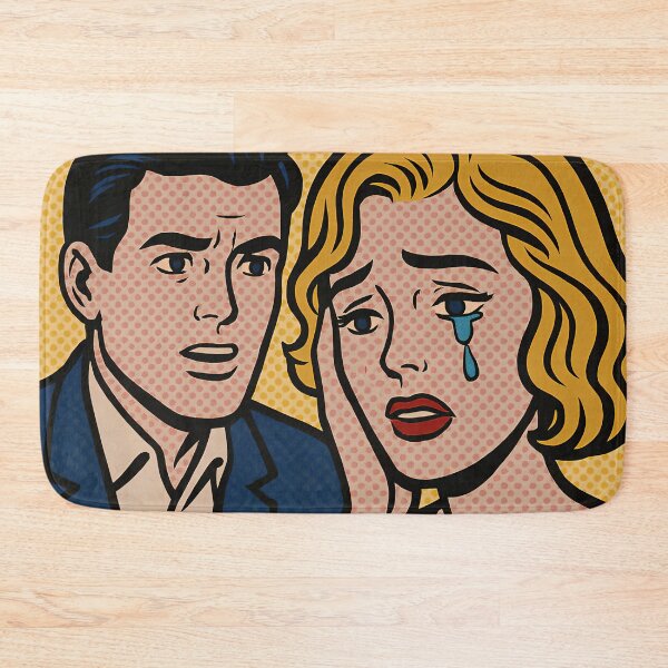Item preview, Pop Art Retro Comic Style Emotional Expression Prints designed and sold by PinUpPizzazz.