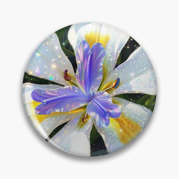 Item preview, Semi real Dietes grandiflora AI art #2 designed and sold by EatherReal.