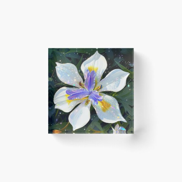Item preview, Semi real Dietes grandiflora AI art #2 designed and sold by EatherReal.