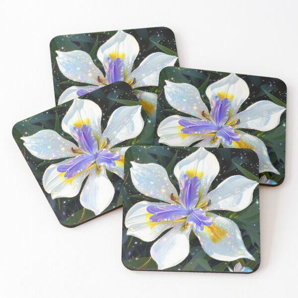Item preview, Semi real Dietes grandiflora AI art #2 designed and sold by EatherReal.
