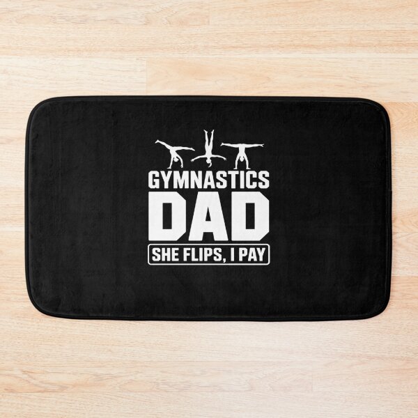 Item preview, Gymnastics Dad She Flips designed and sold by ryukaizox1.