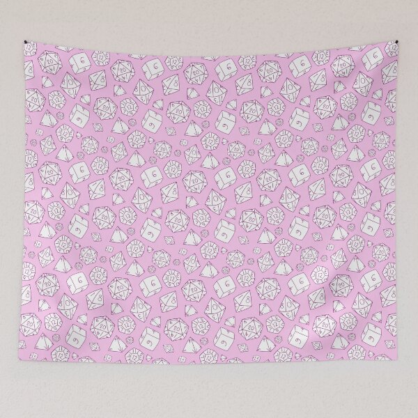 Item preview, Dice! Dice! Dice! — Pink designed and sold by Kiyye.
