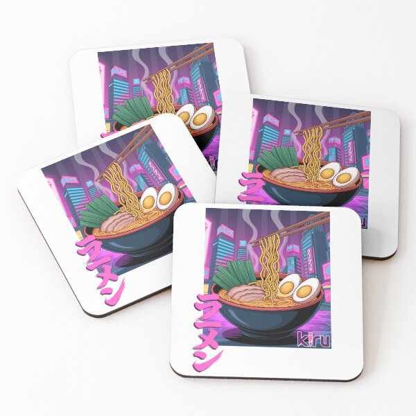 Item preview, Kiru Ramen Night - Neon Streets meets Japanese food culture designed and sold by Unfaded: Kiru.