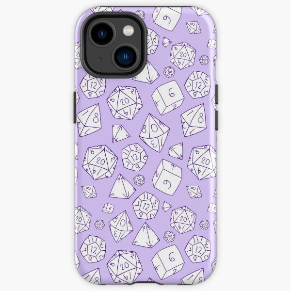 Dice! Dice! Dice! — Purple iPhone Tough Case