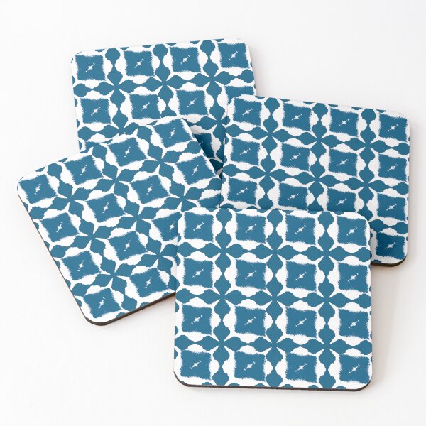 Item preview, Dark Boho Ikat – Modern Tribal Textile Print designed and sold by Line-Aura.
