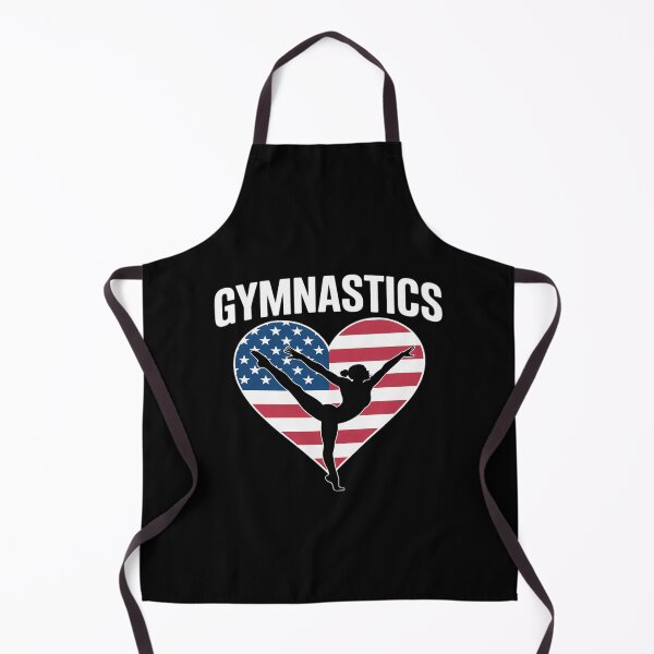 Item preview, Gymnastics Heart American Flag Elegant Balance Pose designed and sold by Rotasiin.